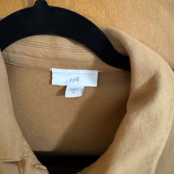 Jill Women's Knit Barn Coat (Camel - Mustard Yellow) Small - Picture 7 of 7